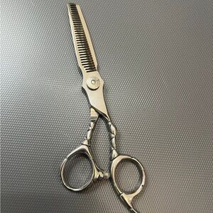 Professional Silver Hair Thinning Scissors